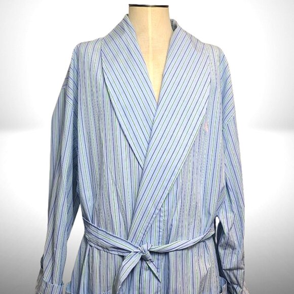 Polo Ralph Lauren Andrew Striped Robe - Picture 2 of 8